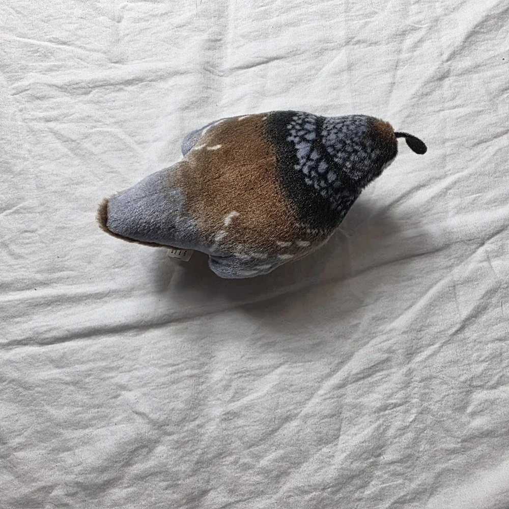 Wild Republic Audubon Birds California Quail Plush Bird